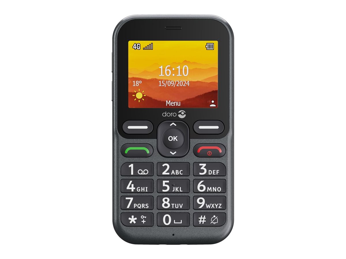 Doro Leva L10 4G, Grosstastenhandy, graphit Doro Leva L10 4G, Grosstastenhandy, graphit