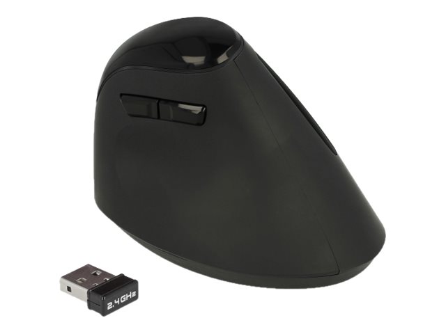 DELOCK Ergonomische USB Maus vertikal - kabellos DELOCK Ergonomische USB Maus vertikal - kabellos