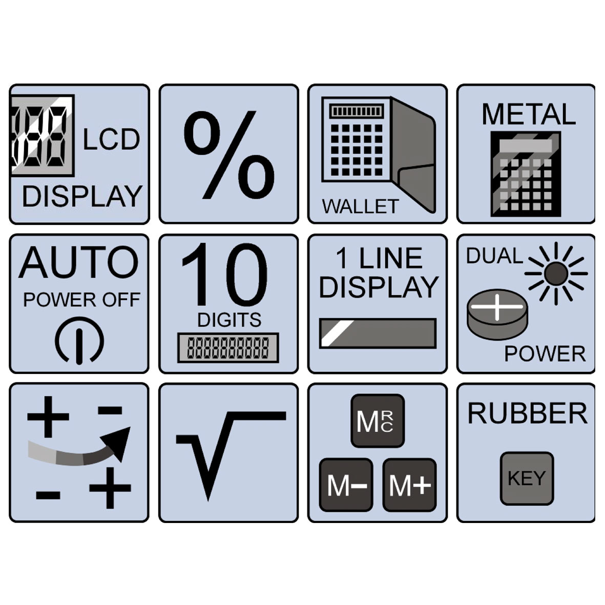 OLYMPIA LCD-1110 Taschenrechner schwarz OLYMPIA LCD-1110 Taschenrechner schwarz