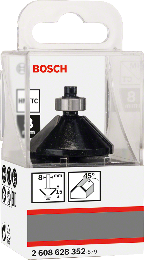Bosch 2 608 628 352 Fräsaufsatz Fasenfräser