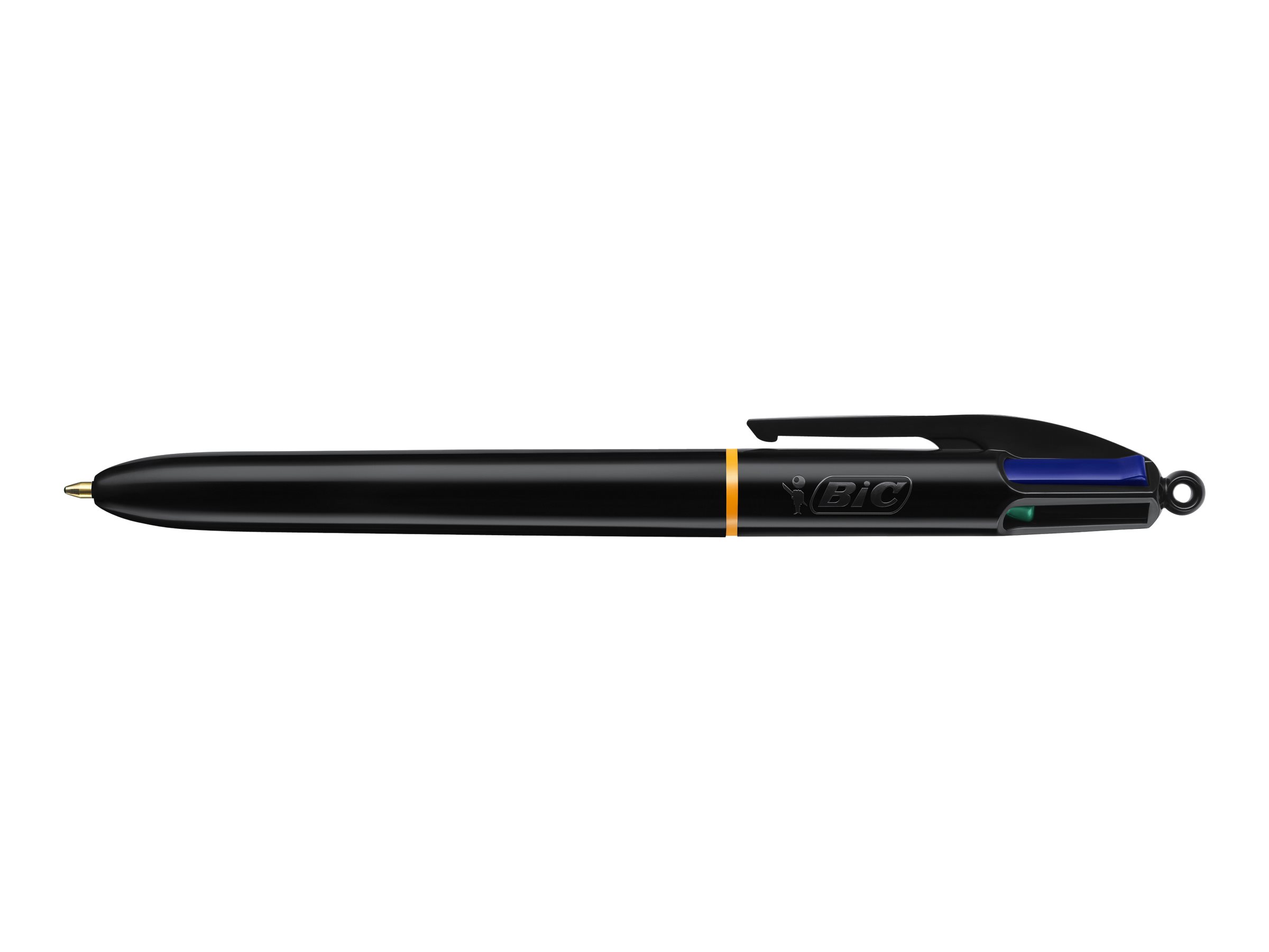 Bic 4 Colours PRO Kugelschreiber Schwarz Rot Blau verstellbar