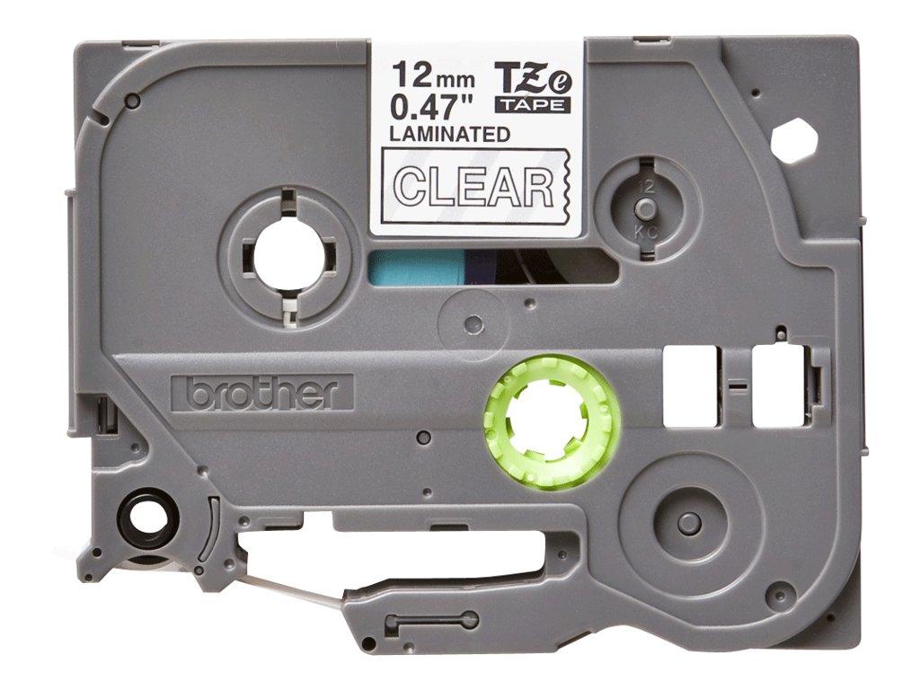 TZE135 BROTHER PTOUCH 12mm KLAR-WEISS