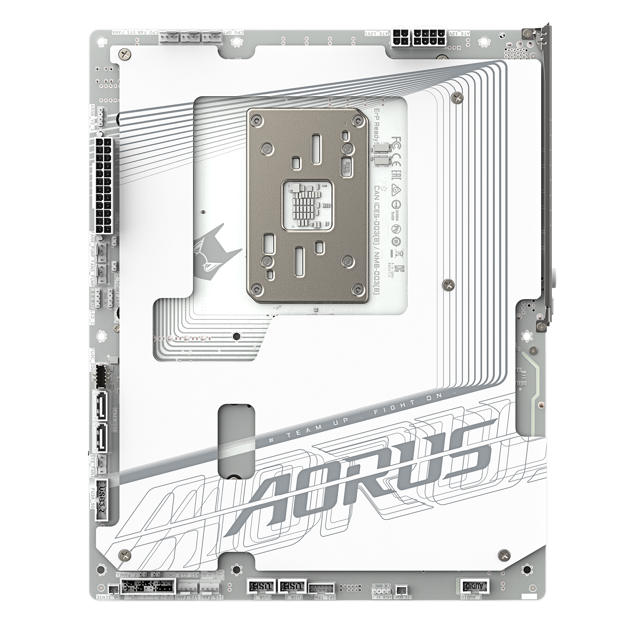 GIGABYTE B850 A STEALTH ICE AM5 MB 4xDDR5 2xSATA 3xM2