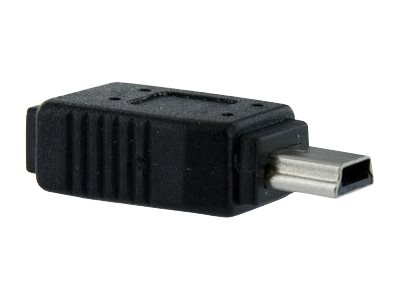 Micro USB auf Mini USB 20 Adapter BuSt Schwarz