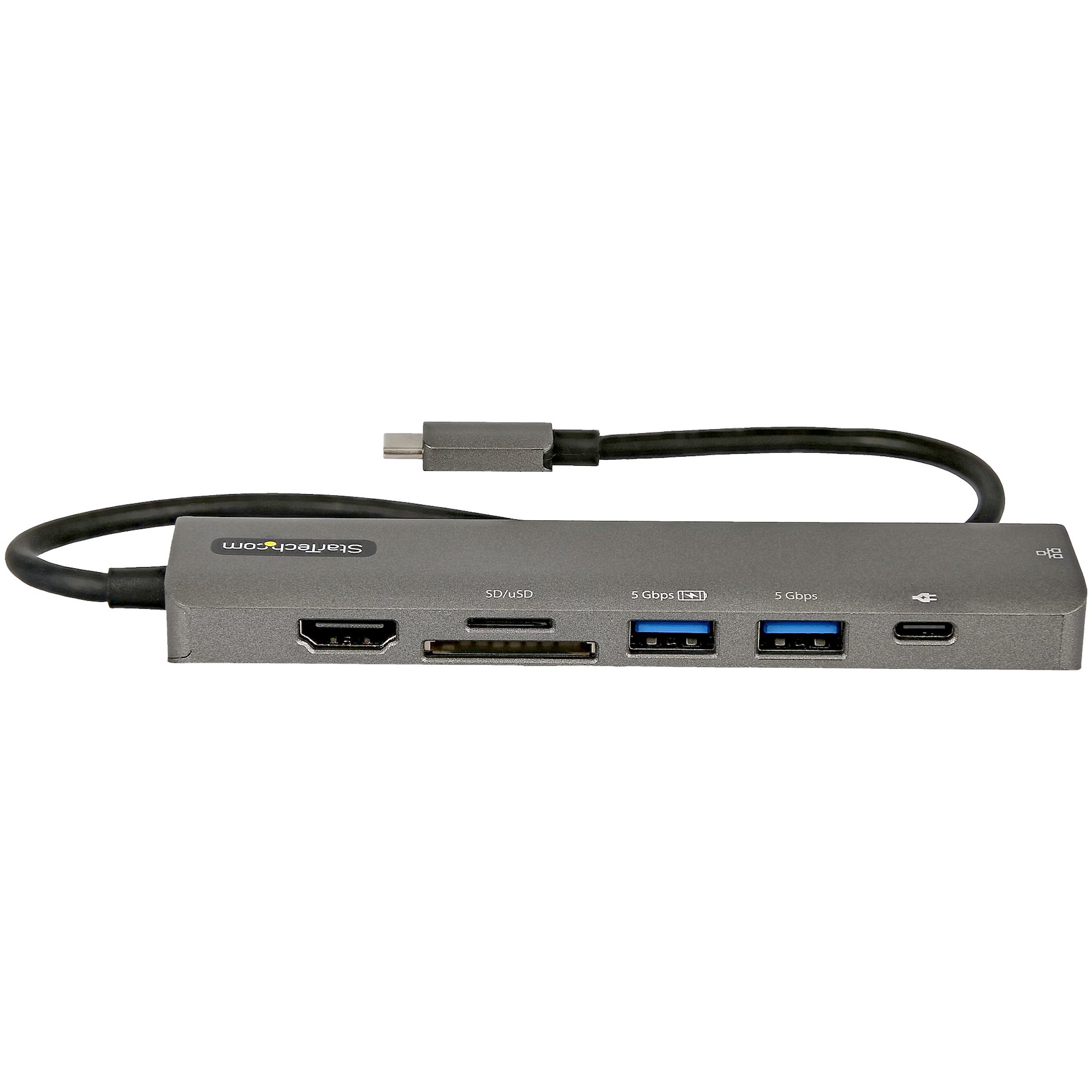 StarTech.com USB-C Multiport Adapter 4K 60Hz HDMI SD MicroSD