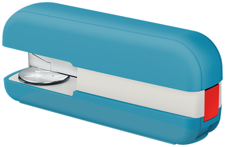 LEITZ Heftgerät Cosy blau, 1 St