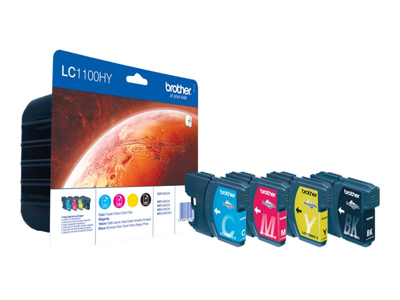 LC1100HYVALBP BROTHER MFC Tinte (4) cmyk LC1100HYVALBP BROTHER MFC Tinte (4) cmyk