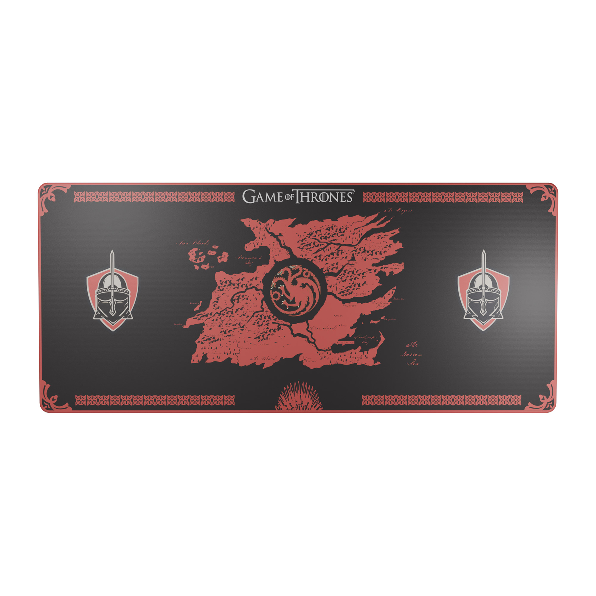 Pixminds LEXIP X GAME OF THRONES Black Lights XXL Mousepad