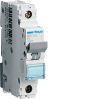 Hager Leitungsschutzschalter NBN106 1polig B6A 10kA 1M