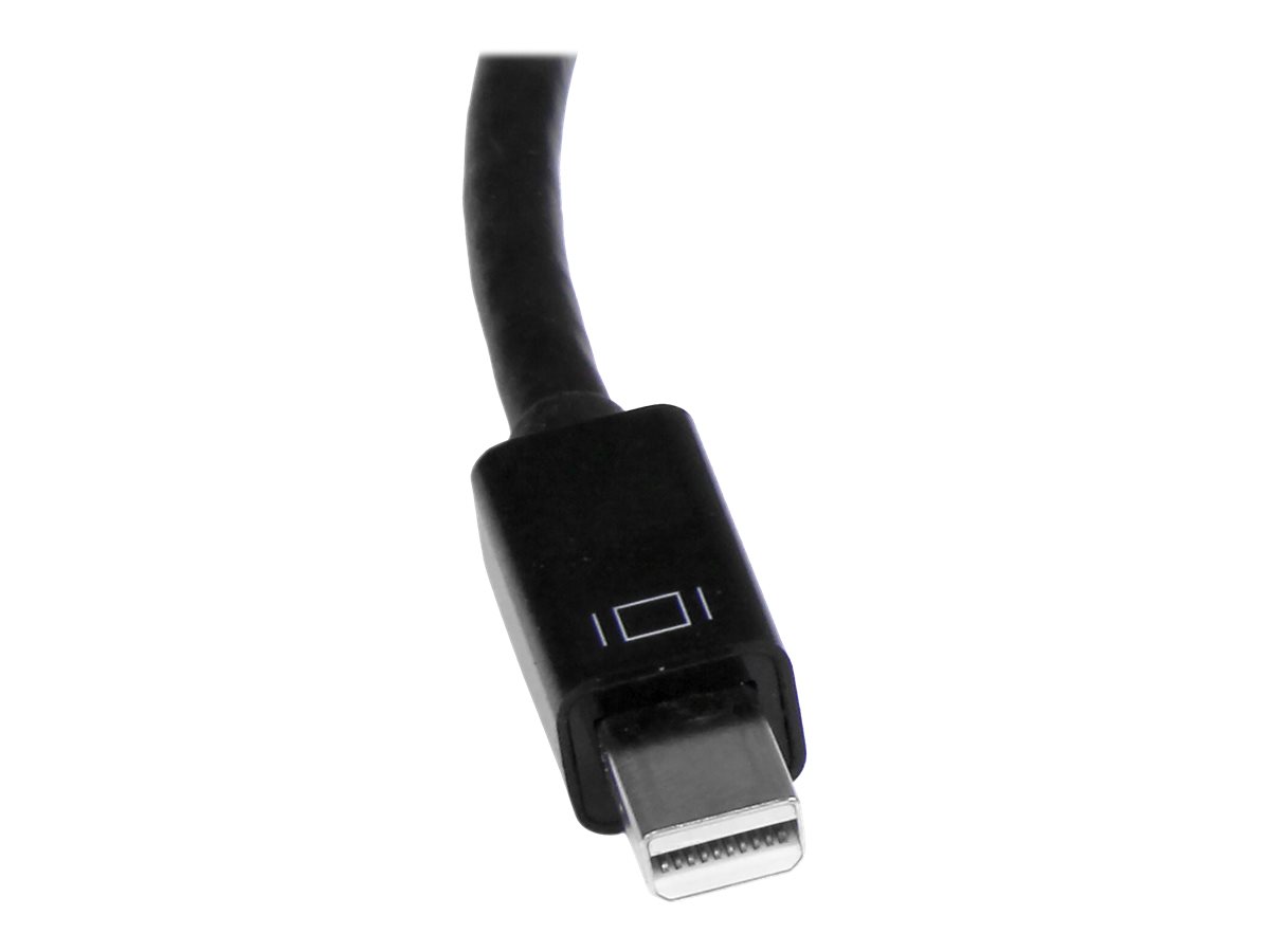 StarTech.com Mini DisplayPort auf HDMI 4k @ 30Hz Adapter - DP 1.2 zu HDMI Audio Video Konverter für MacBook Pro / Air - Weiß - Videokonverter - Schwarz