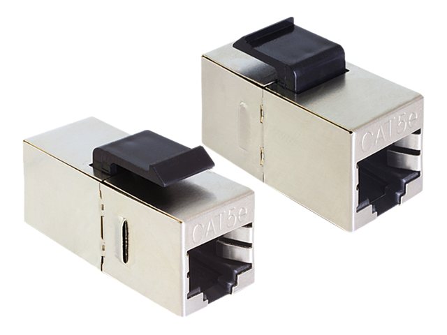 DELOCK Keystone RJ45 Buchse Buchse Cat5e
