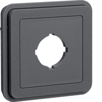 Berker Abdeckung 42913505 22mm mit oeffnung W.1 grau Berker Abdeckung 42913505 22mm mit oeffnung W.1 grau