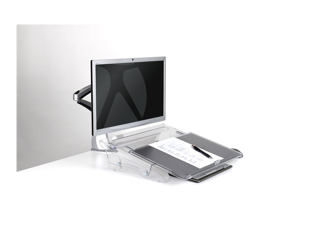 BakkerElkhuizen FlexDesk 640 Dokumentenhalter mit heranziehbarer Arbeitsflaech