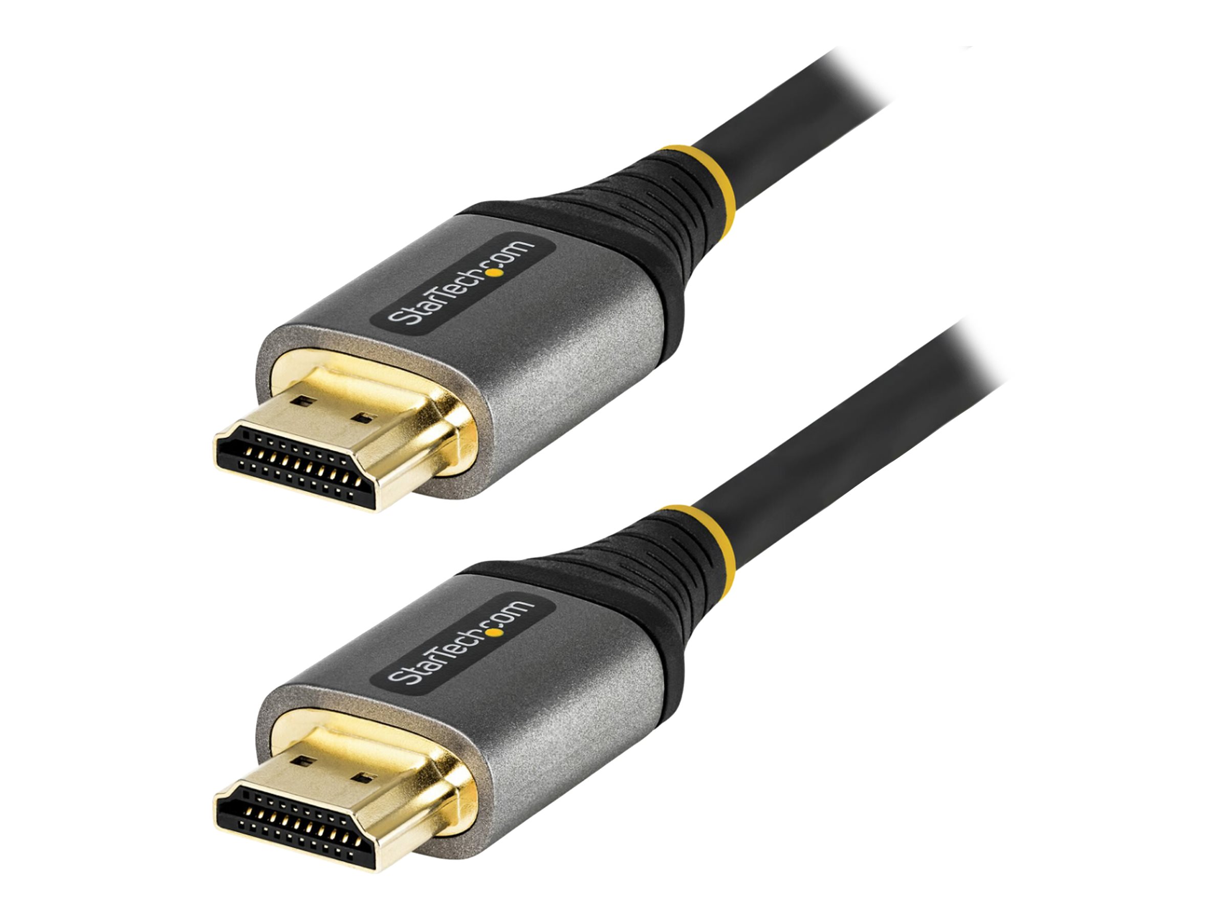 StarTech.com 12ft (4m) HDMI 2.1 Cable, Certified Ultra High Speed HDMI Cable 48Gbps, 8K 60Hz/4K 120Hz HDR10+ eARC, Ultra HD 8K HDMI Cable/Cord w/TPE Jacket, For UHD Monitor/TV/Display - Dolby Vision/Atmos, DTS-HD (HDMM21V4M) - HDMI-Kabel mit Ethernet - 4