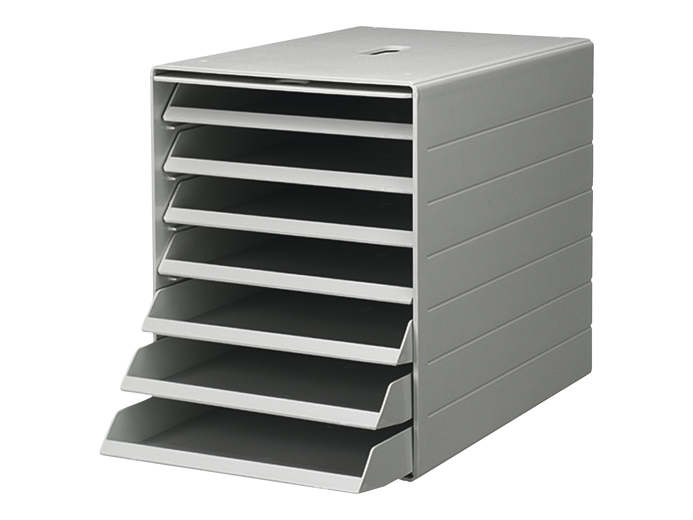 DURABLE Schubladenbox IDEALBOX PLUS grau 1712001050, DIN C4 mit 7 Schubladen DURABLE Schubladenbox IDEALBOX PLUS grau 1712001050, DIN C4 mit 7 Schubladen