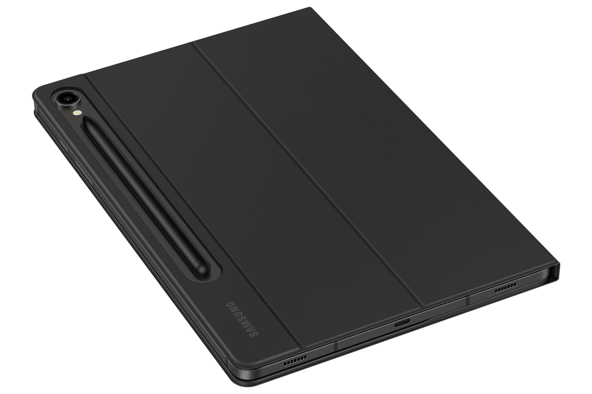 SAMSUNG Book Cover Keyboard Slim fuer Galaxy Tab S9 Tab S9 FE Tab S10 FE Tab S10 Lite Black