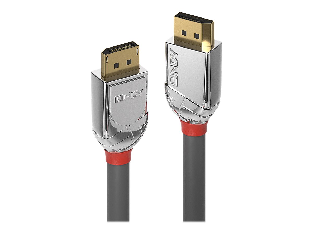 LINDY 2m DisplayPort Kabel Cromo Line Aufloesungen bis zu Ultra HD 4K 3840x2160 60Hz LINDY 2m DisplayPort Kabel Cromo Line Aufloesungen bis zu Ultra HD 4K 3840x2160 60Hz