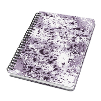 SIGEL Notizbuch mit Spirale Jolie® ca. DIN A5 punktraster, violett/schwarz/weiss Hardcover 120 Seiten SIGEL Notizbuch mit Spirale Jolie® ca. DIN A5 punktraster, violett/schwarz/weiss Hardcover 120 Seiten