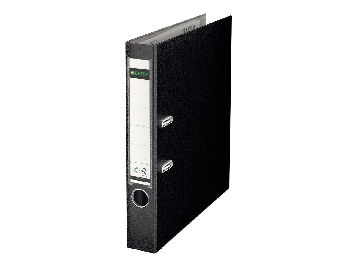 LEITZ 1015 Ordner schwarz Kunststoff 5,2 cm DIN A4 LEITZ 1015 Ordner schwarz Kunststoff 5,2 cm DIN A4