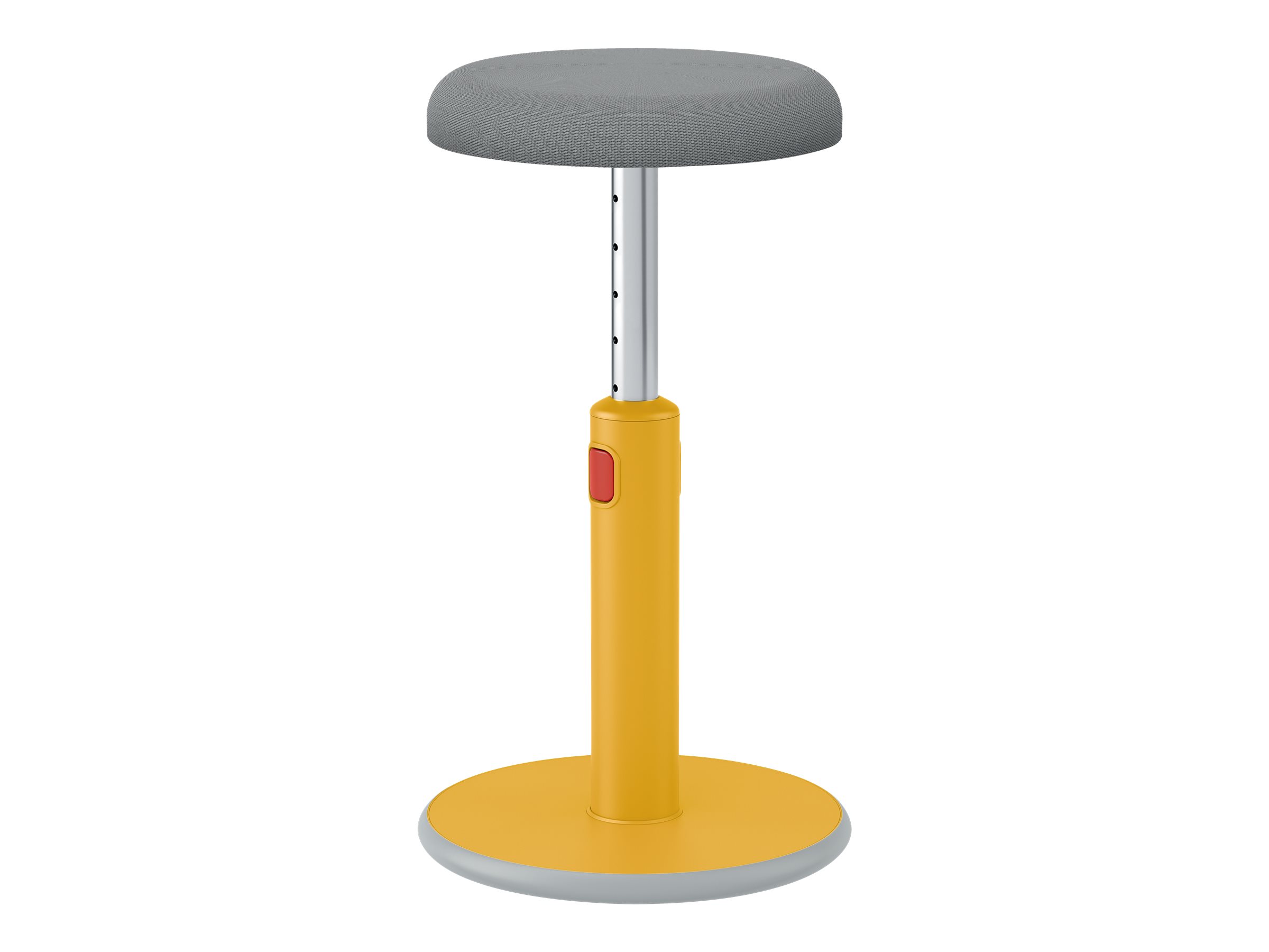LEITZ Hocker Ergo Cosy 65180019 grau, gelb LEITZ Hocker Ergo Cosy 65180019 grau, gelb
