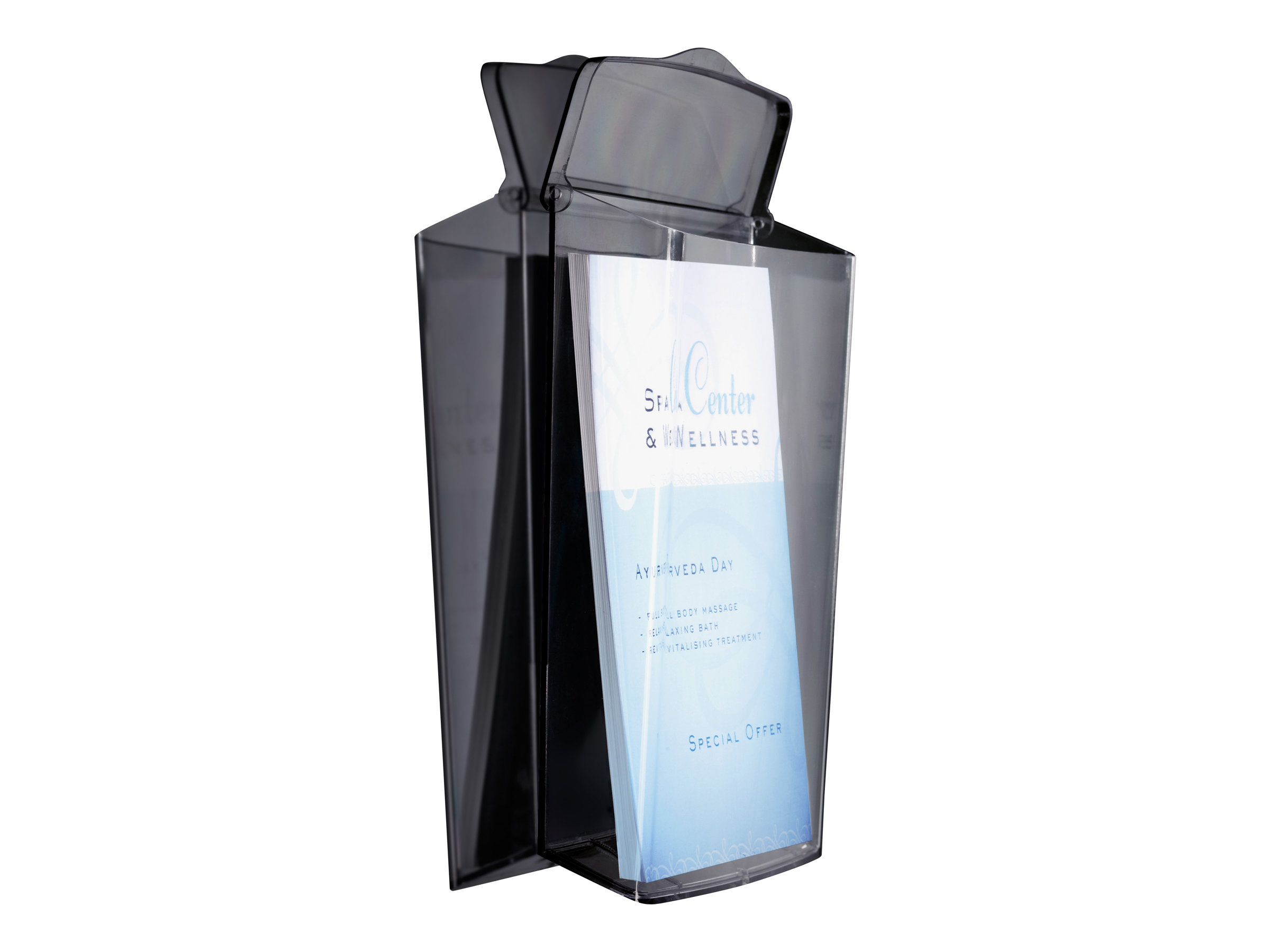 SIGEL Wandprospekthalter transparent DIN A4 SIGEL Wandprospekthalter transparent DIN A4