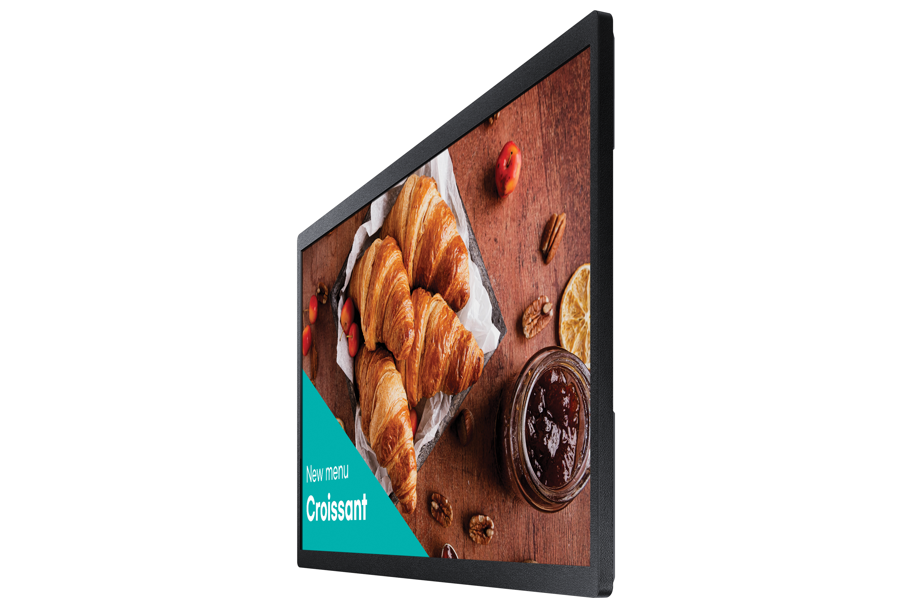 60,5cm23,8 1920x1080 Samsung QB24C 169 FHD 14ms 167 DigitalSignage USB HDMI Ethernet 25Haze Tizen Black
