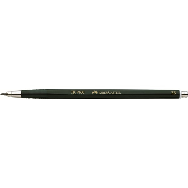 FABER-CASTELL TK® 9400 Fallminenstift gruen 3B 2,0 mm, 1 St. FABER-CASTELL TK® 9400 Fallminenstift gruen 3B 2,0 mm, 1 St.