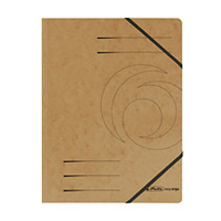 5 herlitz Eckspanner easy orga DIN A4 braun 5 herlitz Eckspanner easy orga DIN A4 braun