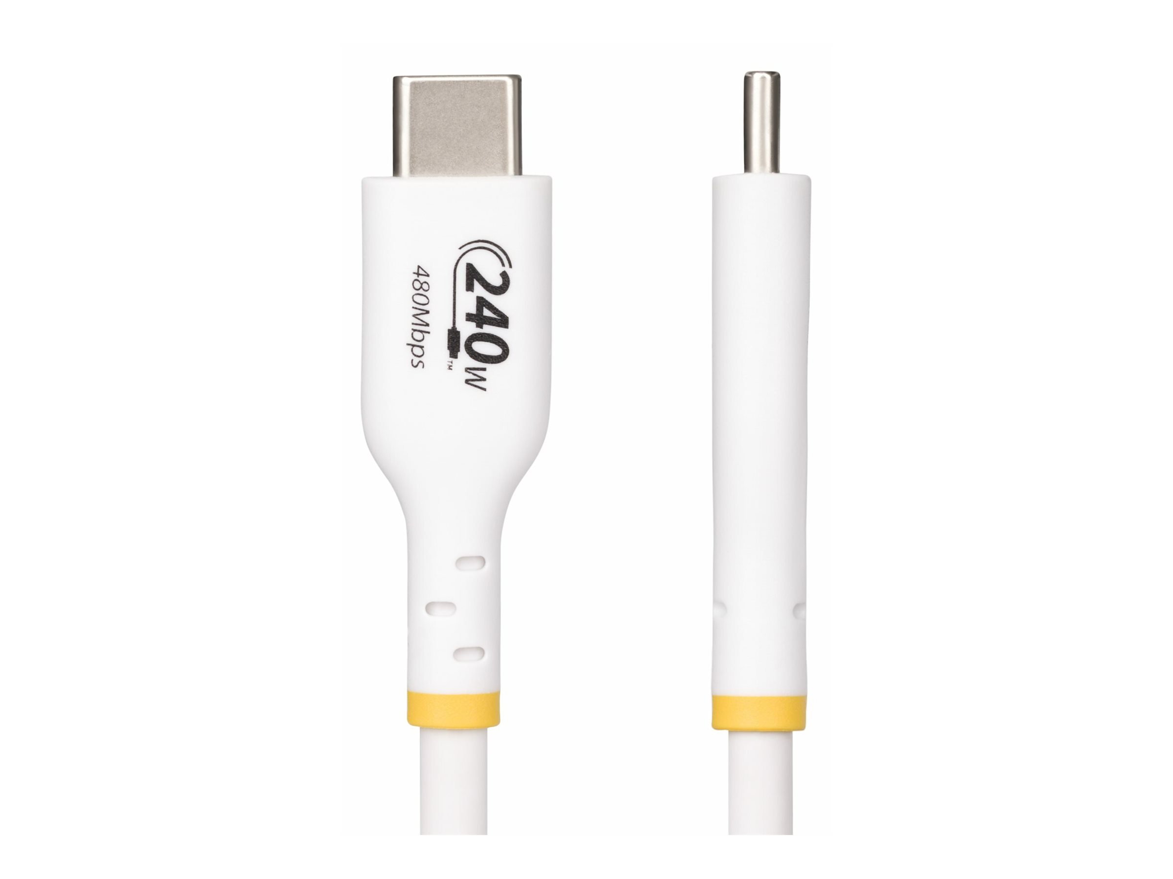 STARTECH.COM 1m Weisses USB-C Ladekabel USB-IF zertifiziert USB C Schnellladekabel 240W PD EPR USB C 2.0 Laptop-Ladekabel STARTECH.COM 1m Weisses USB-C Ladekabel USB-IF zertifiziert USB C Schnellladekabel 240W PD EPR USB C 2.0 Laptop-Ladekabel