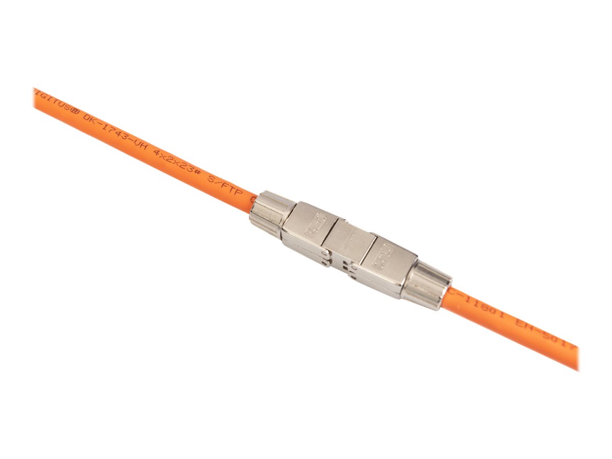 DIGITUS CAT 6A CAT Verbinder 500MHz fuer AWG 22-26 geschirmt mit Metallschraubkappe DIGITUS CAT 6A CAT Verbinder 500MHz fuer AWG 22-26 geschirmt mit Metallschraubkappe