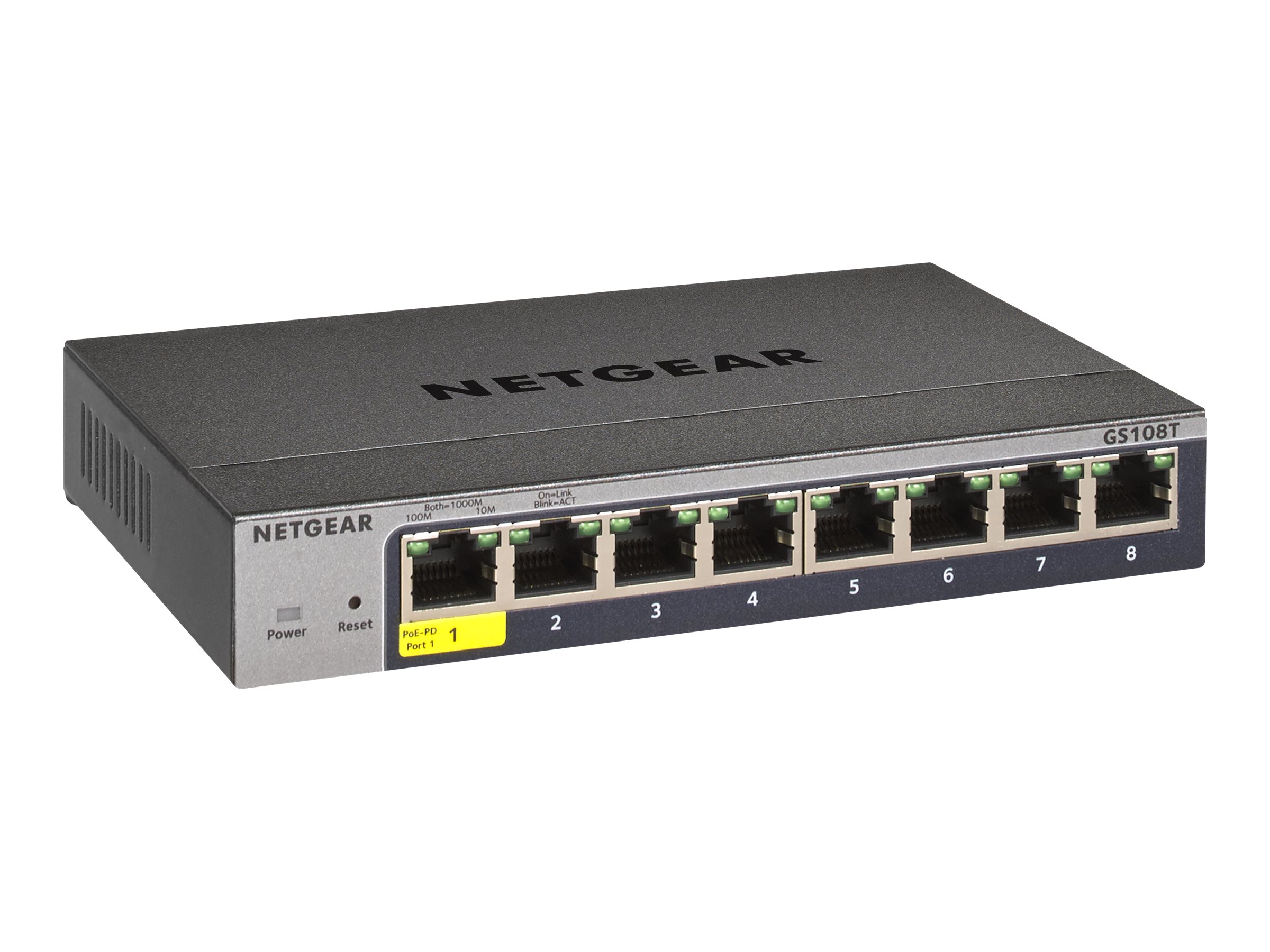 NETGEAR GS108T-300PES SMART CLOUD SWITCH