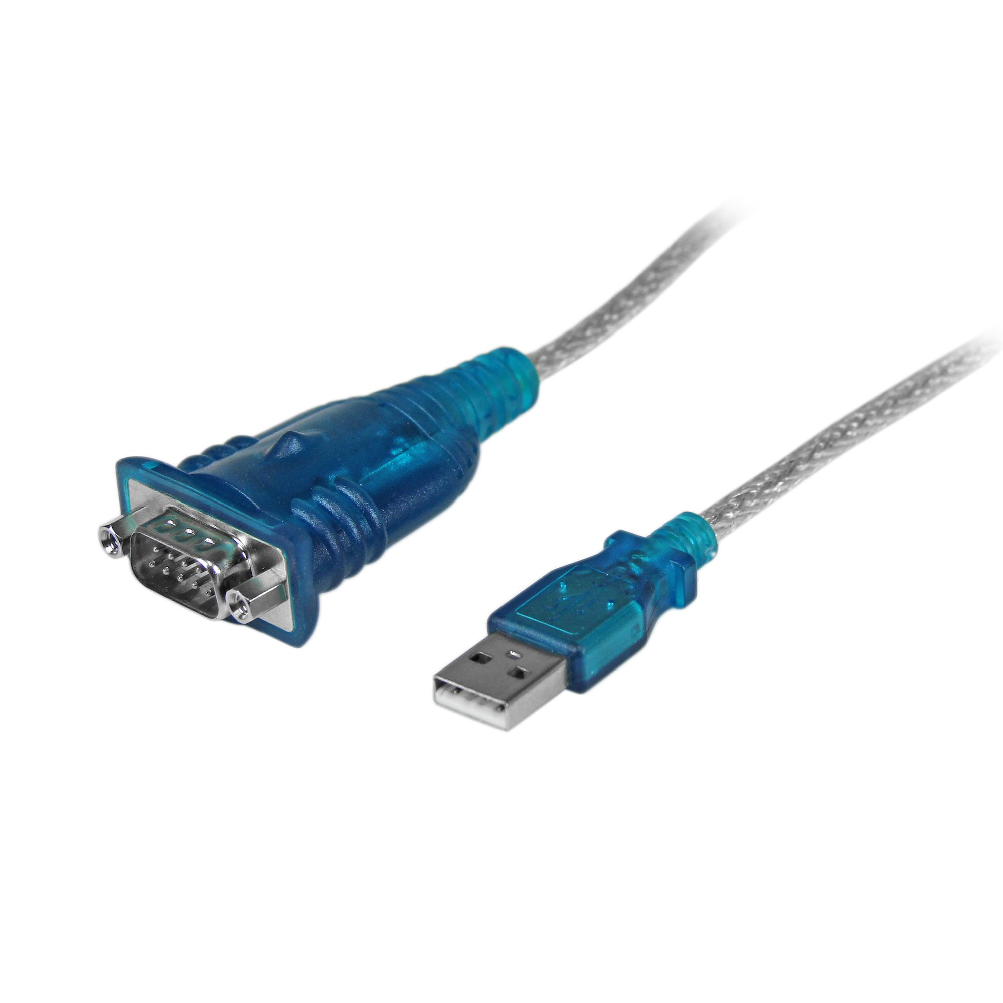 STARTECHCOM 1 Port USB to RS232 DB9 Serial Adapter Cable MM