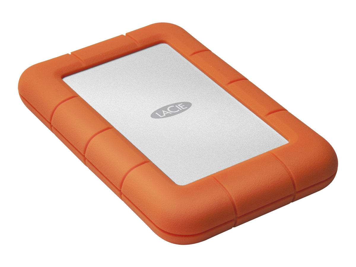 LACIE RUGGED MINI USB 3.0 2TB  / Shock rain pressure resistant / 6,4cm 2,5Zoll