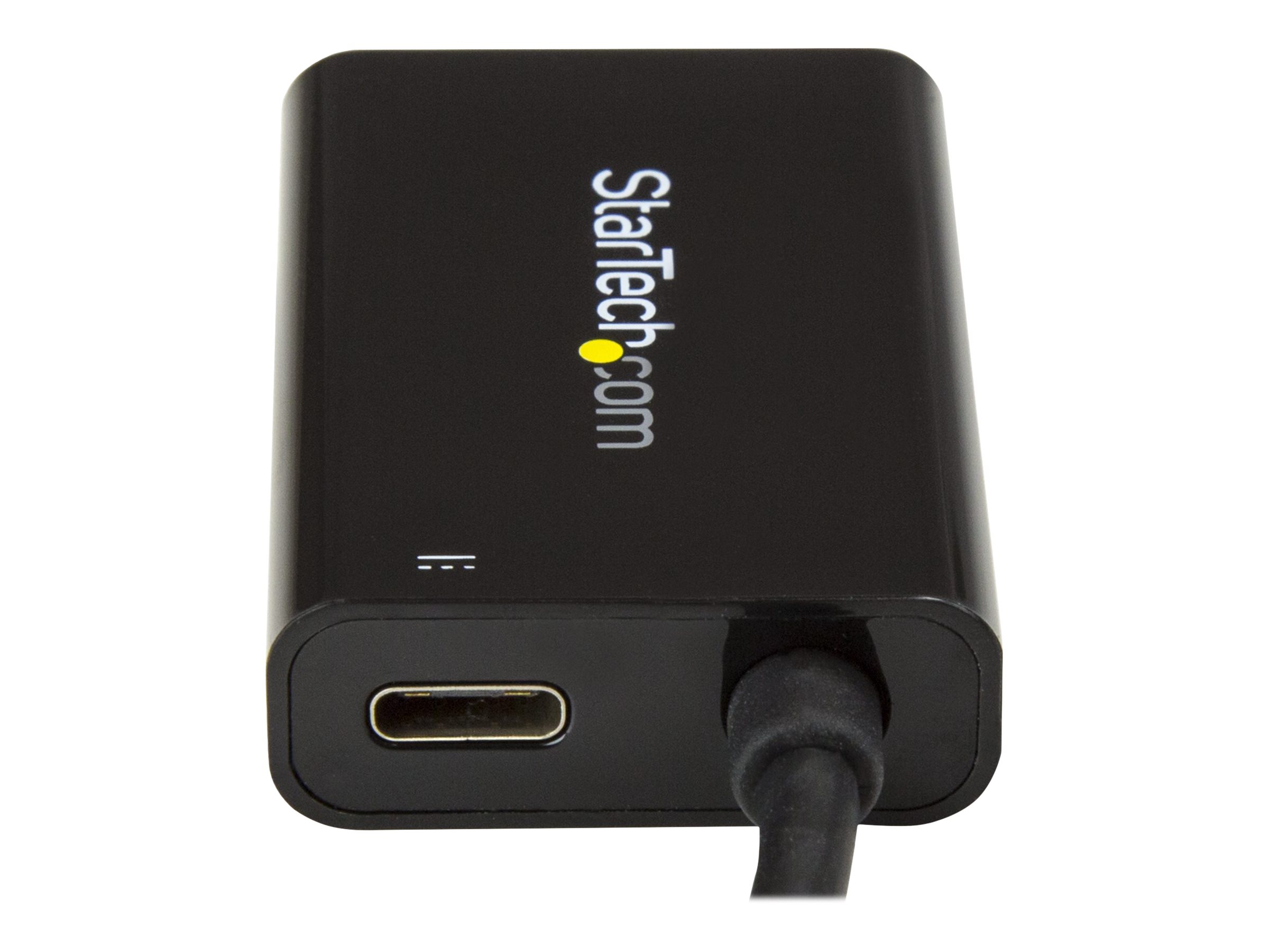 StarTech.com USB-C auf HDMI Adapter mit USB Stromversorgung - USB Typ C zu HDMI Konverter für Computer mit USB C - 4K 60Hz - externer Videoadapter - Schwarz