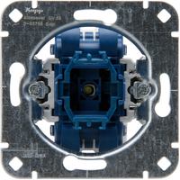 KOPP Sockel Unterputz Kontrollschalter alu