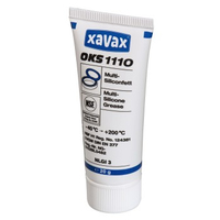 XAVAX OKS 1110 Silikonfett Schwarz Blau Weiß 20 g