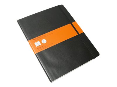 MOLESKINE Notizbuch Classic Collection flexibler Einband ca. DIN A4 liniert, schwarz Softcover 192 Seiten