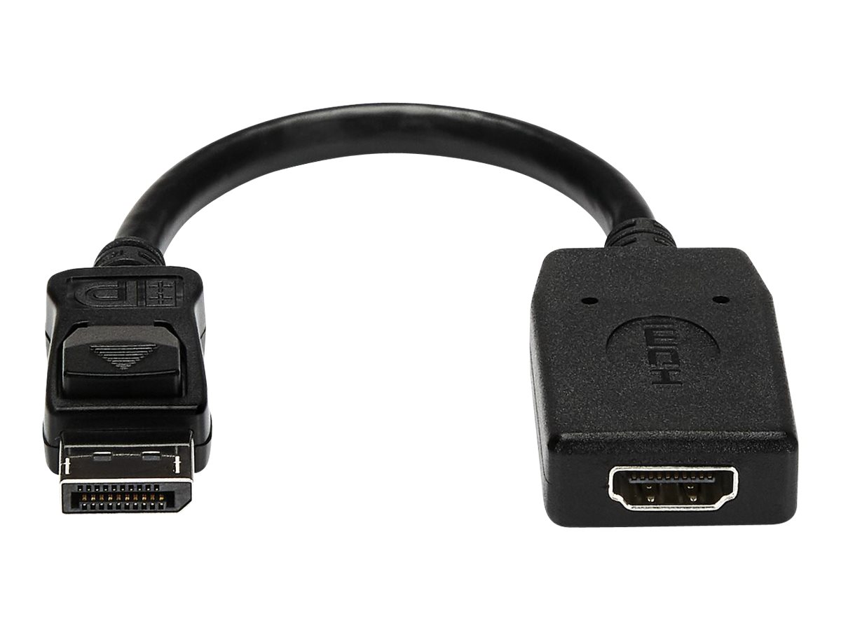 StarTech.com DisplayPort auf HDMI Video Adapter / Konverter - DP zu HDMI mit bis zu 1920x1200 - DP / HDMI Länge 24cm (Stecker/Buchse) - Videoanschluß - DisplayPort / HDMI - 24 cm