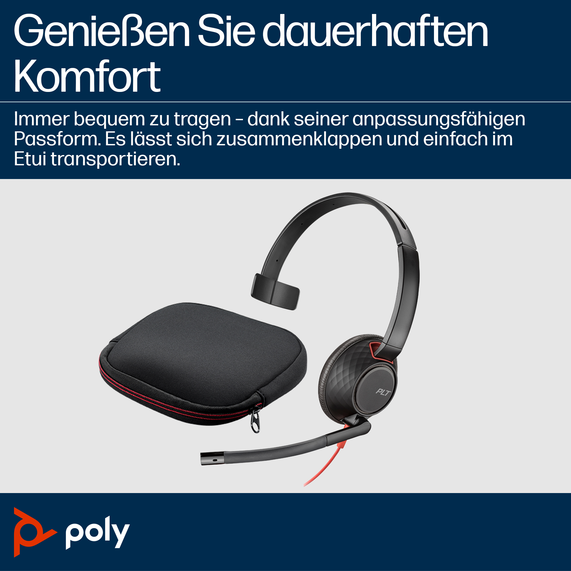 HP Poly Headset Blackwire C5210 Mono USBCA 35 mm bulk