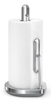 simplehuman Kuechenrollenhalter, Wandhalterung, gebuersteter Edelstahl simplehuman Kuechenrollenhalter, Wandhalterung, gebuersteter Edelstahl