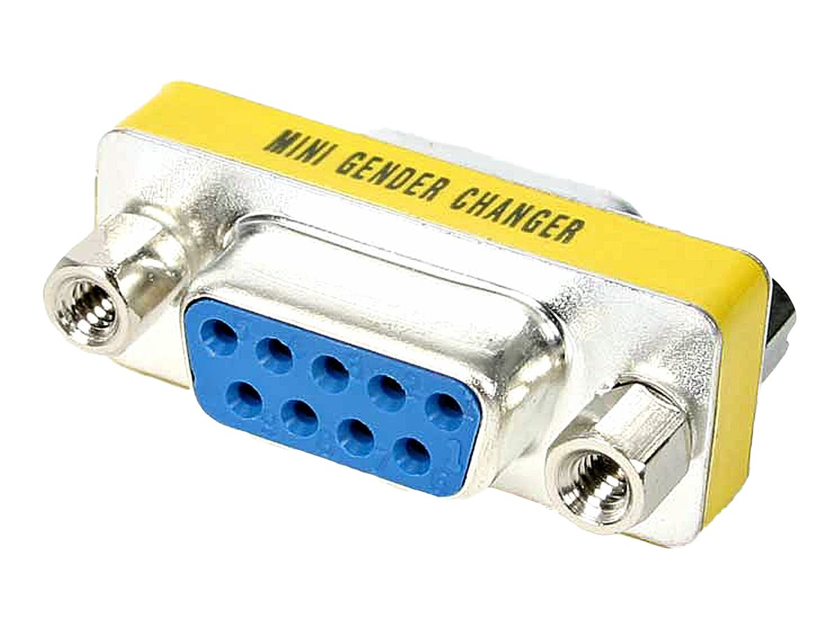 STARTECH.COM Slimline DB9 Serial Gender Changer - F/F - Serial gender changer - DB-9 F to DB-9 F GC9SF STARTECH.COM Slimline DB9 Serial Gender Changer - F/F - Serial gender changer - DB-9 F to DB-9 F GC9SF