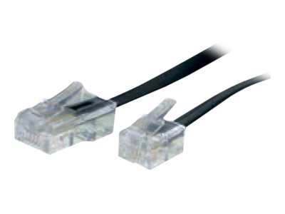 helos Anschlusskabel RJ45/RJ11 (8P4C/6P4C) 4-adrig 6 m, lose helos Anschlusskabel RJ45/RJ11 (8P4C/6P4C) 4-adrig 6 m, lose