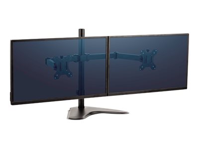 Fellowes Monitor-Halterung Seasa 8043701 schwarz fÃ¼r 2 Monitore, TischstÃ¤nder