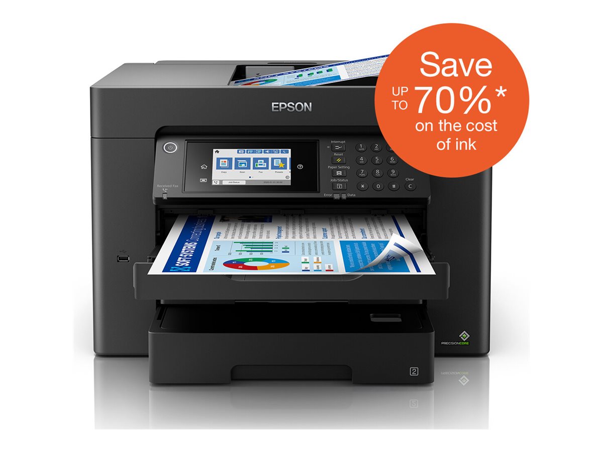 EPSON WorkForce WF-7840DTW 12ppm MFP color (P) EPSON WorkForce WF-7840DTW 12ppm MFP color (P)