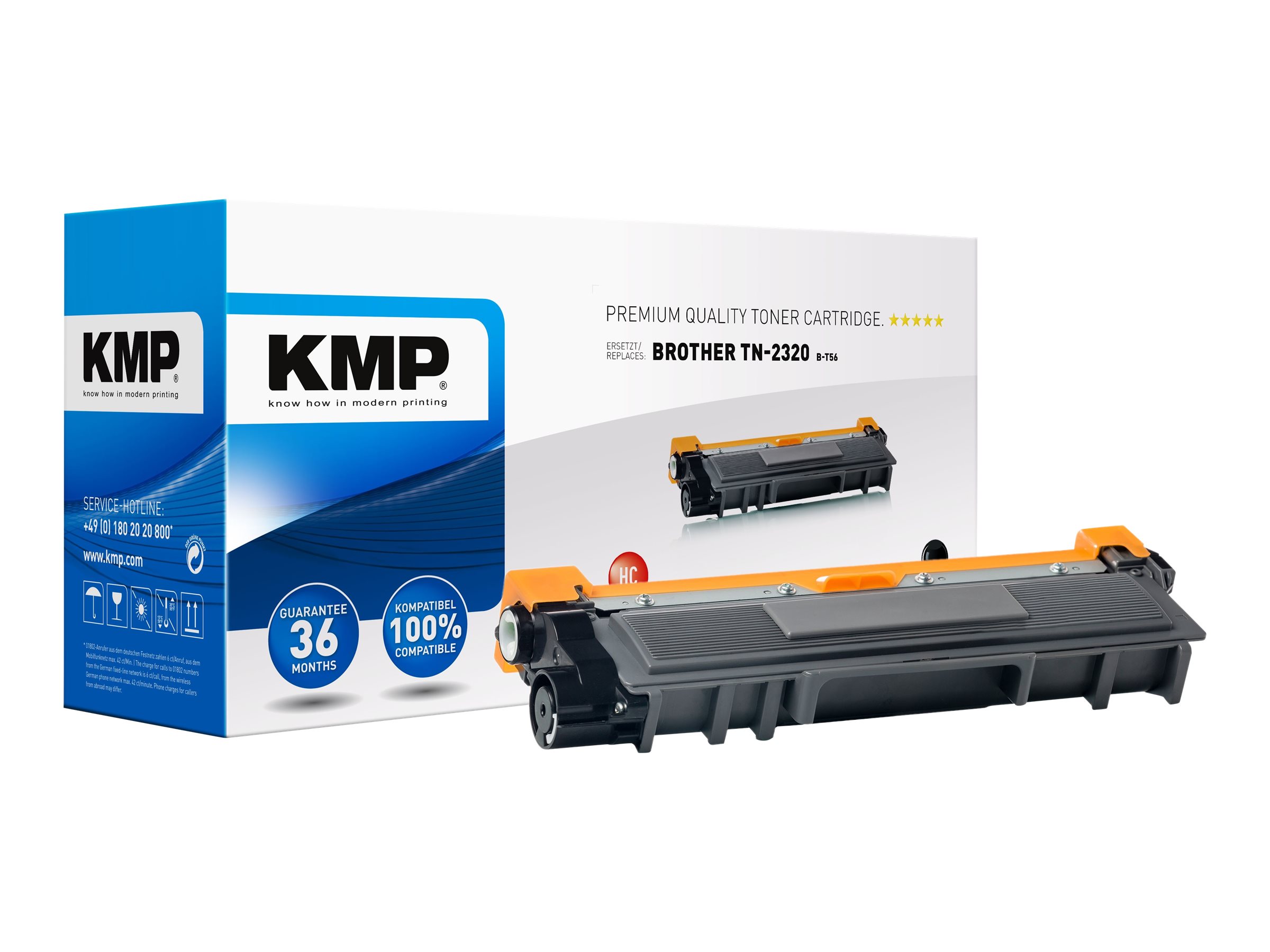 KMP B-T56 schwarz Toner kompatibel zu brother TN-2320 KMP B-T56 schwarz Toner kompatibel zu brother TN-2320