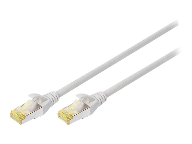 DIGITUS CAT 6A S-FTP Patchkabel Cu LSZH AWG 26/7 Laenge 30 m Farbe Grau