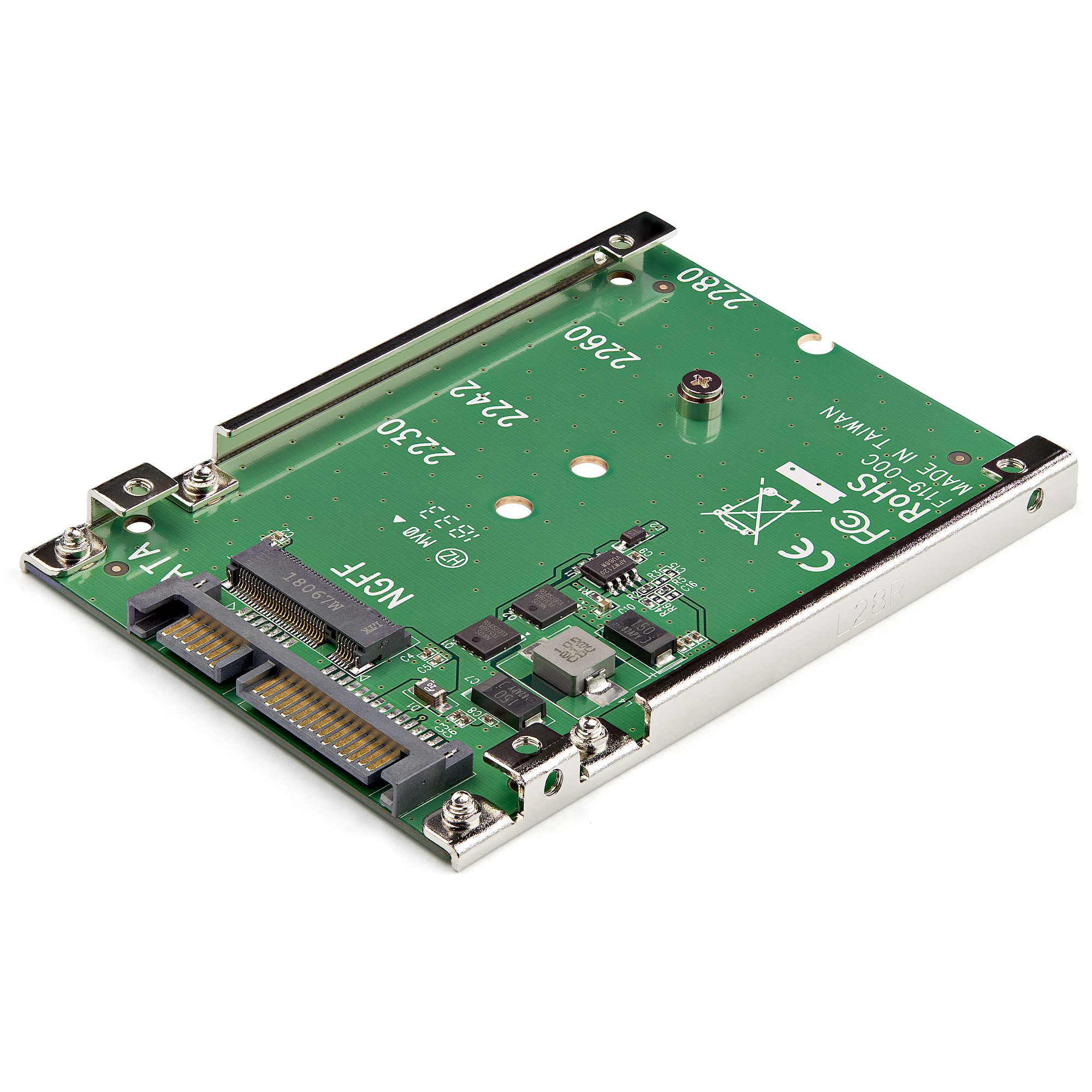 STARTECHCOM M2 NGFF SSD to 25in SATA Adapter Converter