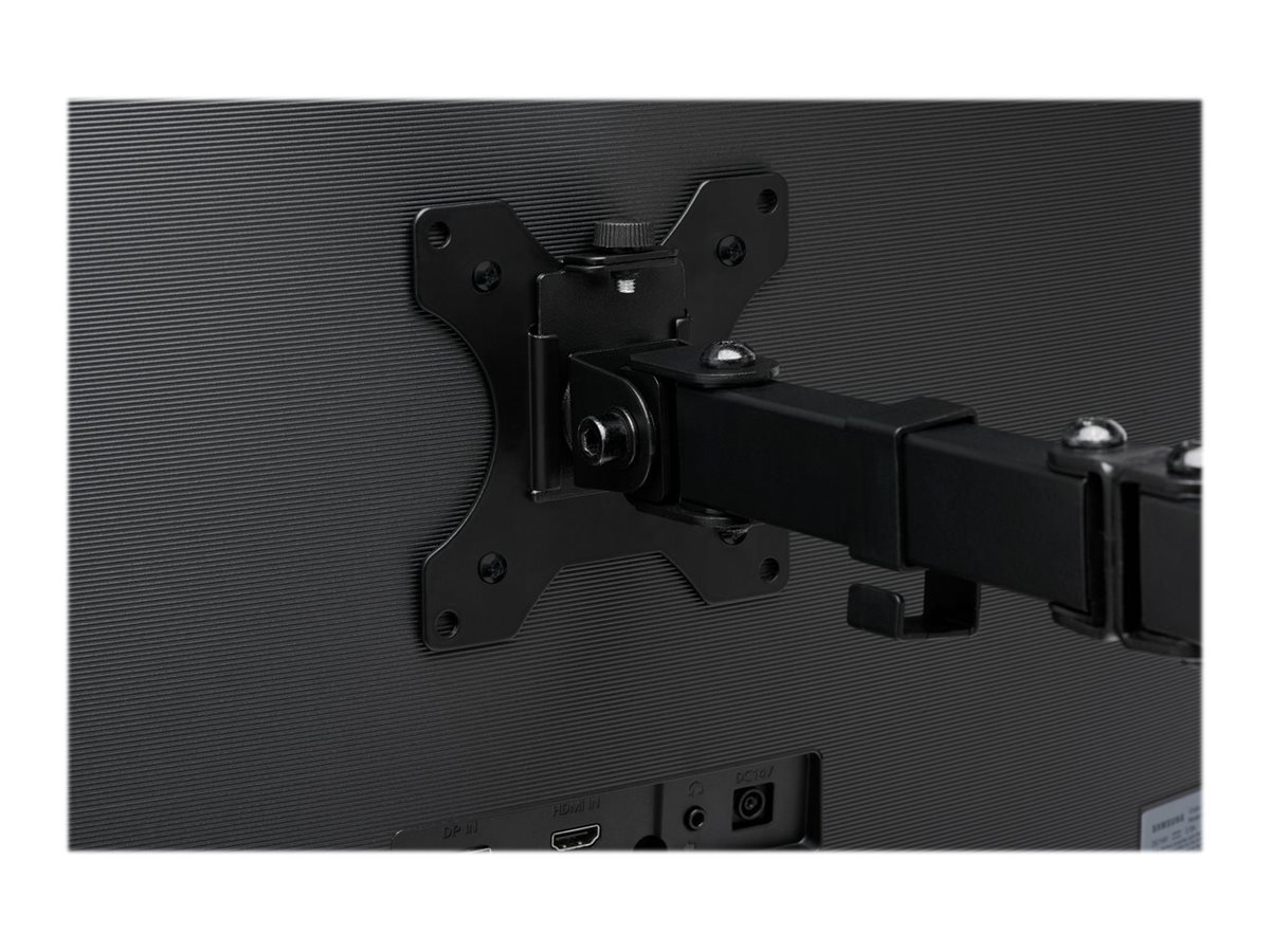 Kensington Monitor-Halterung SmartFit Ergo Dual K55409WW schwarz für 2 Monitore, Tischklemme, Tischbohrung Kensington Monitor-Halterung SmartFit Ergo Dual K55409WW schwarz für 2 Monitore, Tischklemme, Tischbohrung