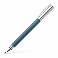 FABER-CASTELL Ambition Füller Edelharz blau M