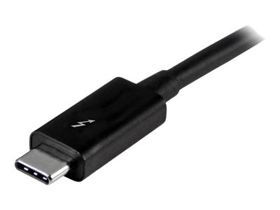 StarTech.com 2m Thunderbolt 3 (20Gbit/s) USB-C Kabel - Thunderbolt, USB und DisplayPort kompatibel - Thunderbolt-Kabel - 2 m